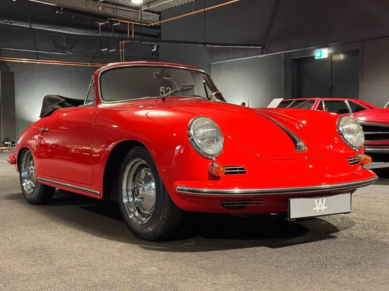 Porsche 356 B 1600 S Cabrio/Top/Sportfahrwerk/Motorrev., foto 1