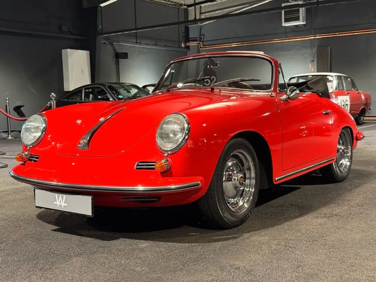 Porsche 356 B 1600 S Cabrio/Top/Sportfahrwerk/Motorrev., foto 3