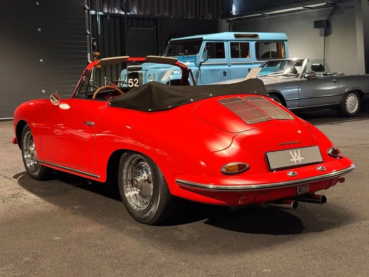 Porsche 356 B 1600 S Cabrio/Top/Sportfahrwerk/Motorrev., foto 5