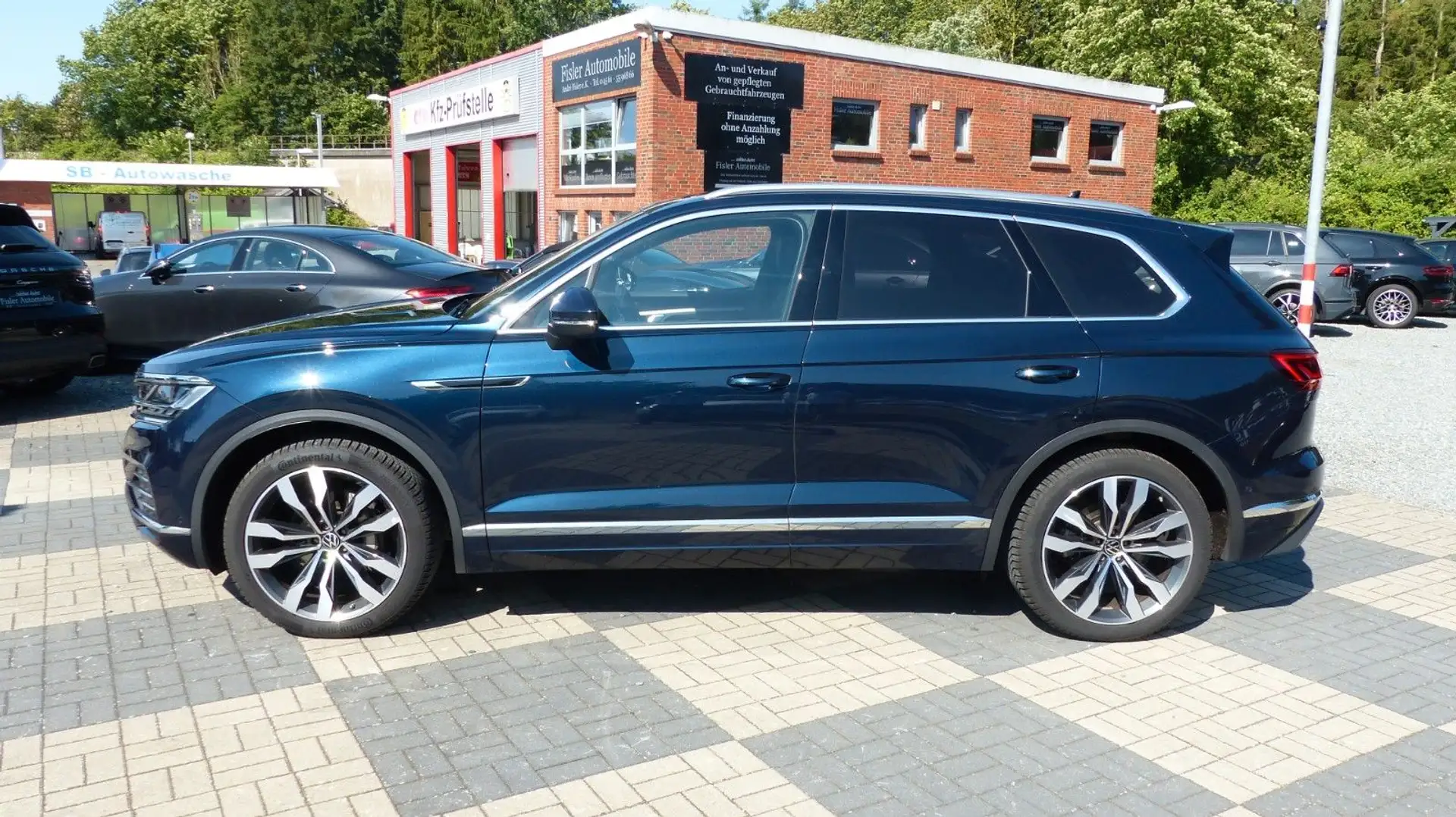 Volkswagen Touareg Elegance 4Motion Matrix Sitzklima el.AHK Blau - 2