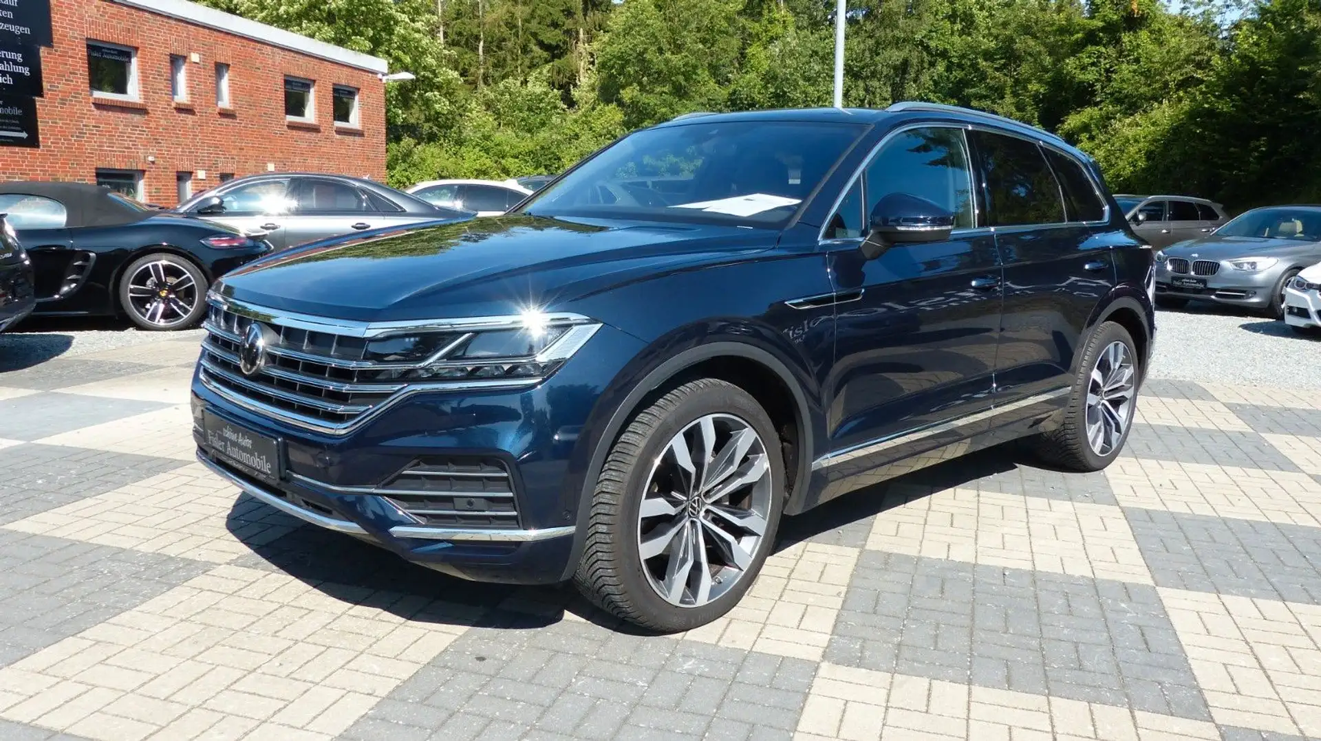 Volkswagen Touareg Elegance 4Motion Matrix Sitzklima el.AHK Blau - 1