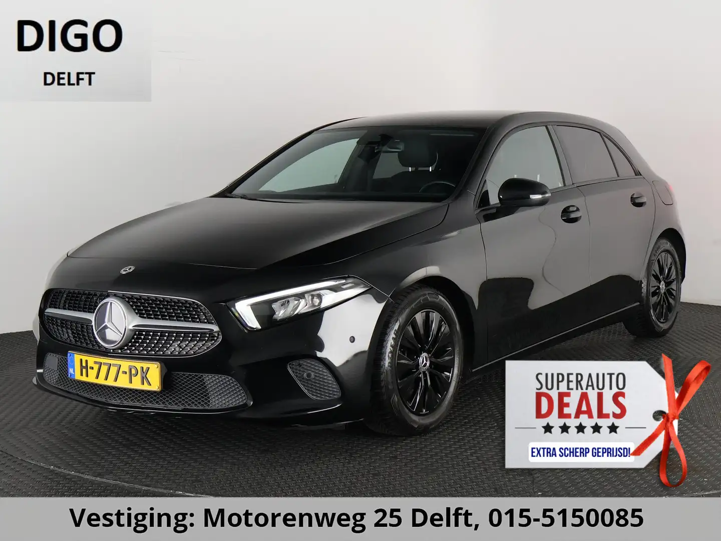Mercedes-Benz A 180 BUSINESS SOLUTION 1e EIG. GARANTIE TOT 2030* NL AU Noir - 1