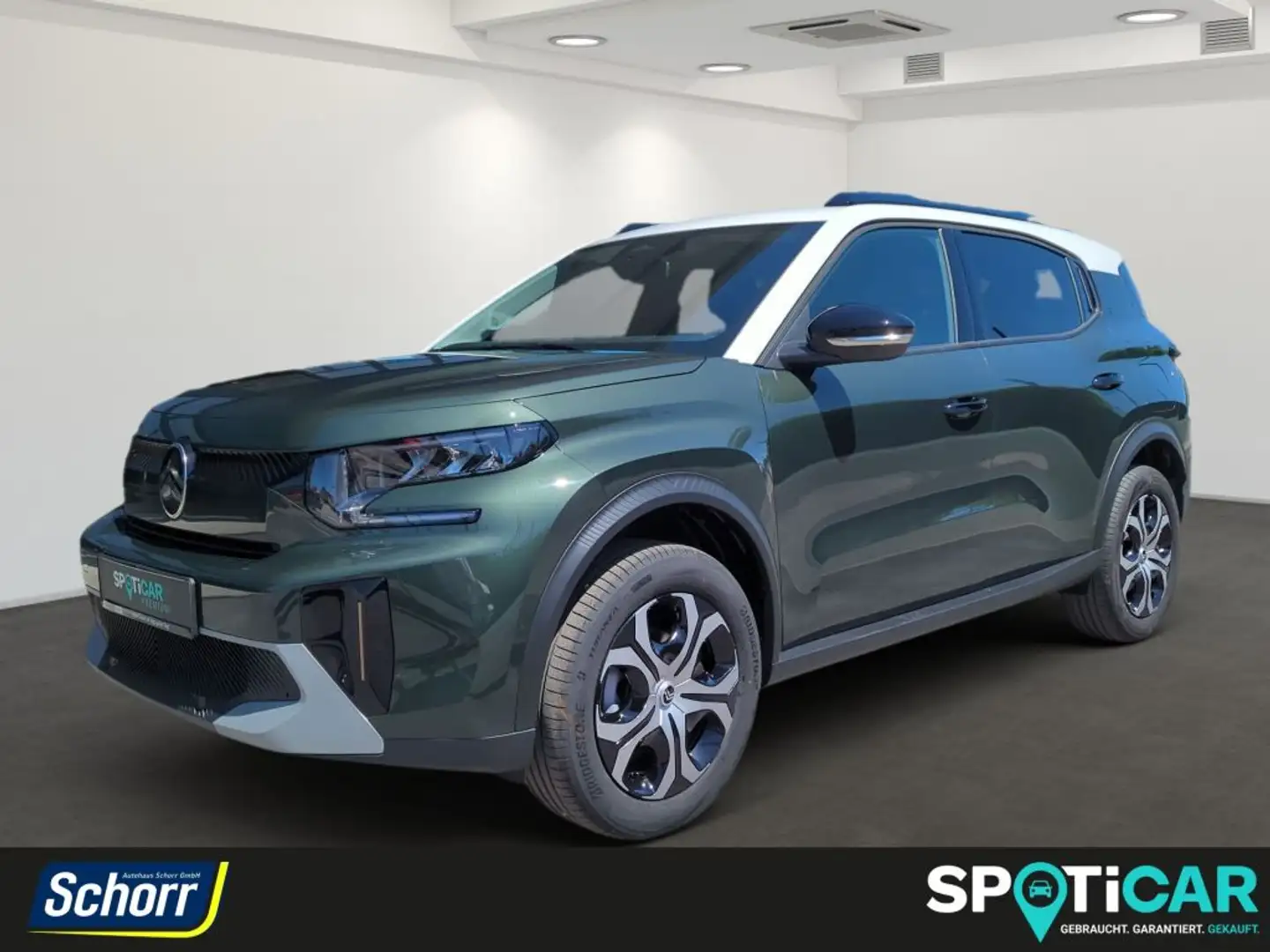 Citroen C3 Aircross Turbo 100 Stop&Start PLUS Grün - 1
