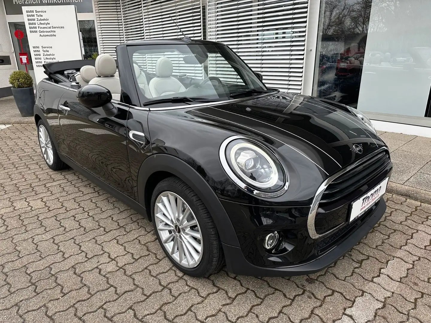 MINI Cooper Cabrio +Hifi h/k +Navi +LED +SHZ +AppleCP Schwarz - 2