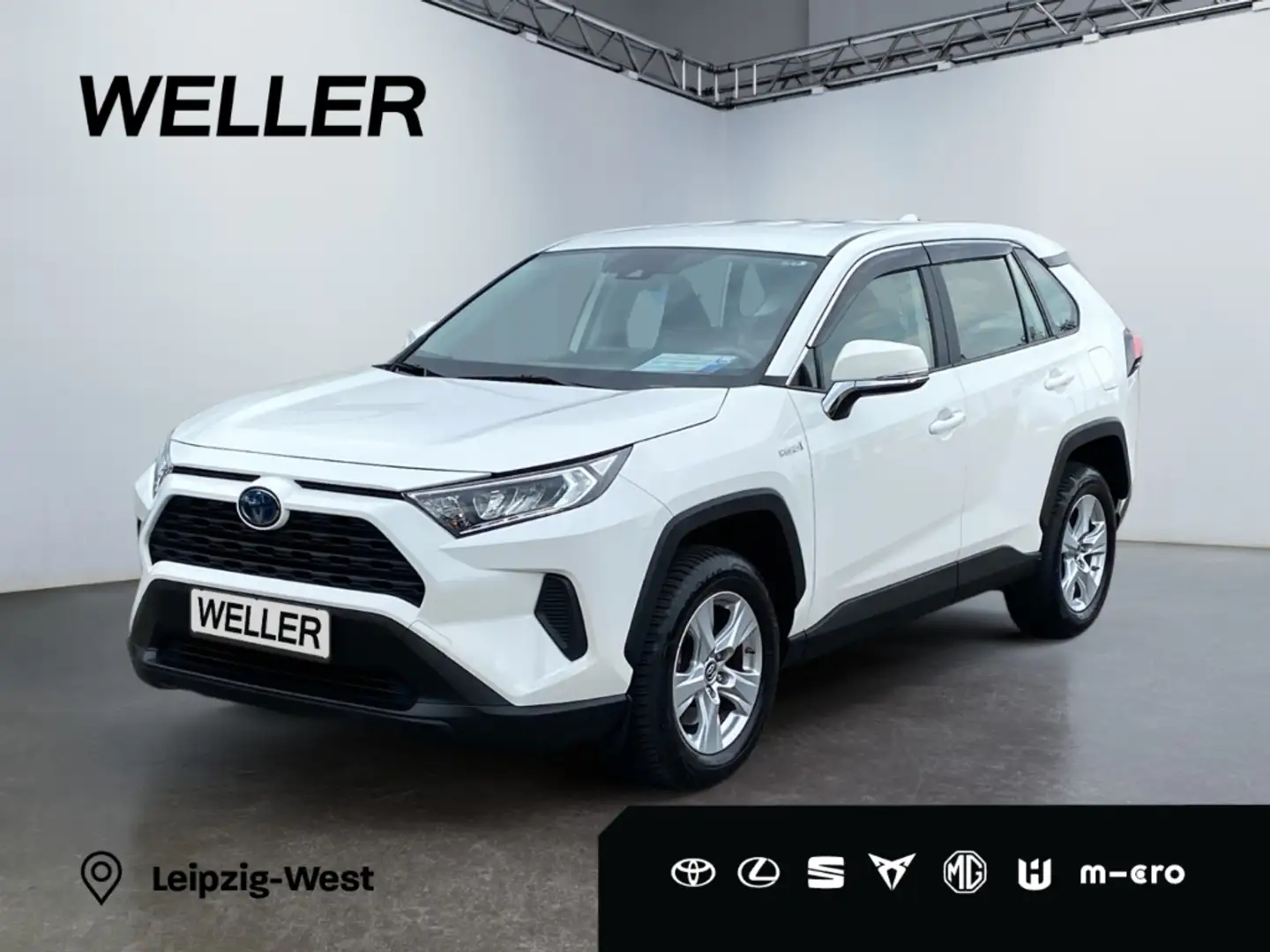 Toyota RAV 4 2.5 Hybrid 4x2 *LED*CAM*Spurhalteass* Weiß - 1