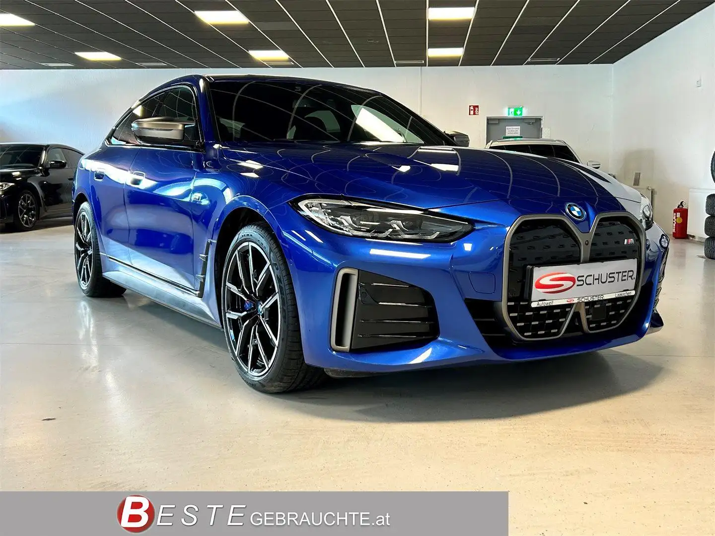 BMW i4 M50 *CARBON*MEMORY* Blau - 1