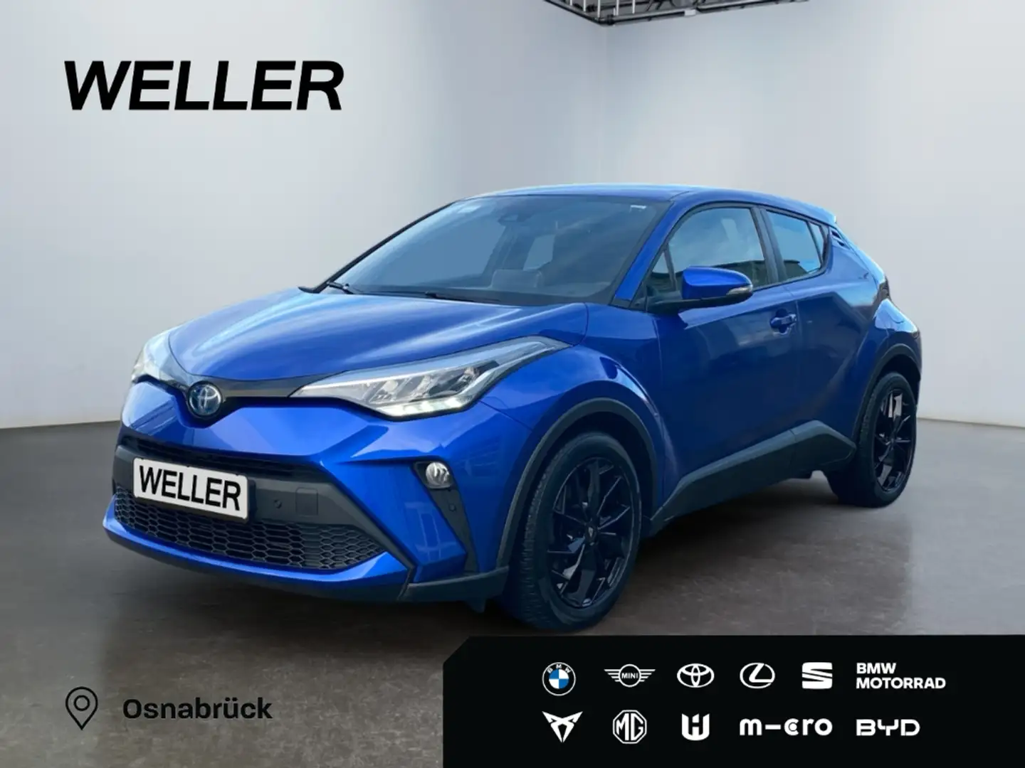Toyota C-HR 1.8 Hybrid Business-Edition *NAVI*SHZ*Kamera*PDC*L Bleu - 1