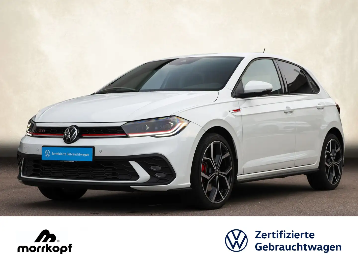 Volkswagen Polo GTI Polo 2.0TSI DSG GTI +CAM+ACC+NAVI+ Bluetooth LED Weiß - 2