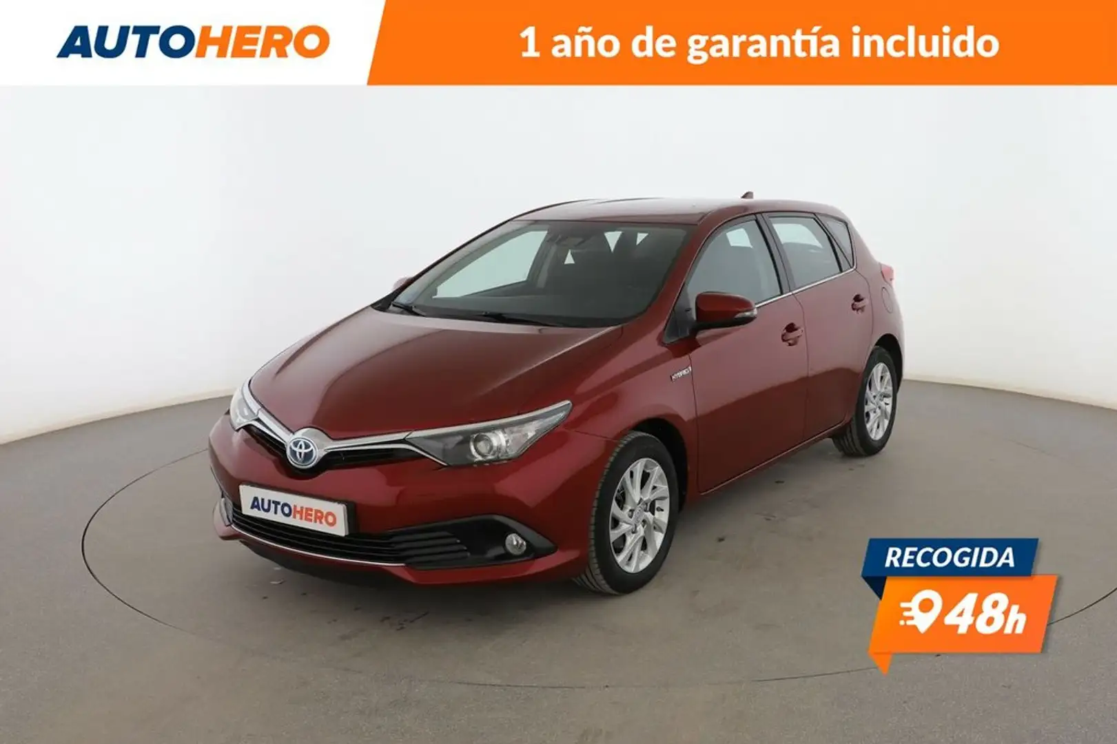 Toyota Auris 1.8 Hybrid Advance Rojo - 1