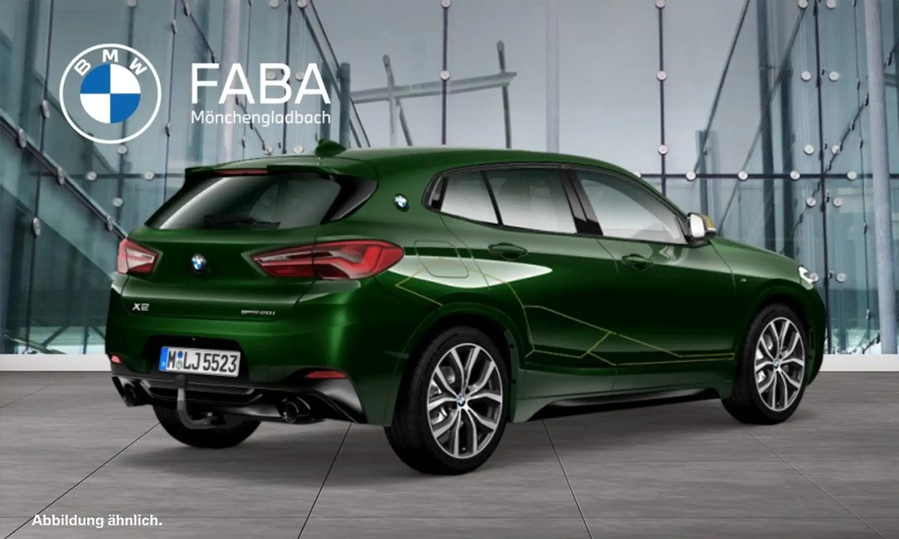 BMW X2 sDrive20i Edition Goldplay Head-Up HiFi DAB LED WL Grün - 2