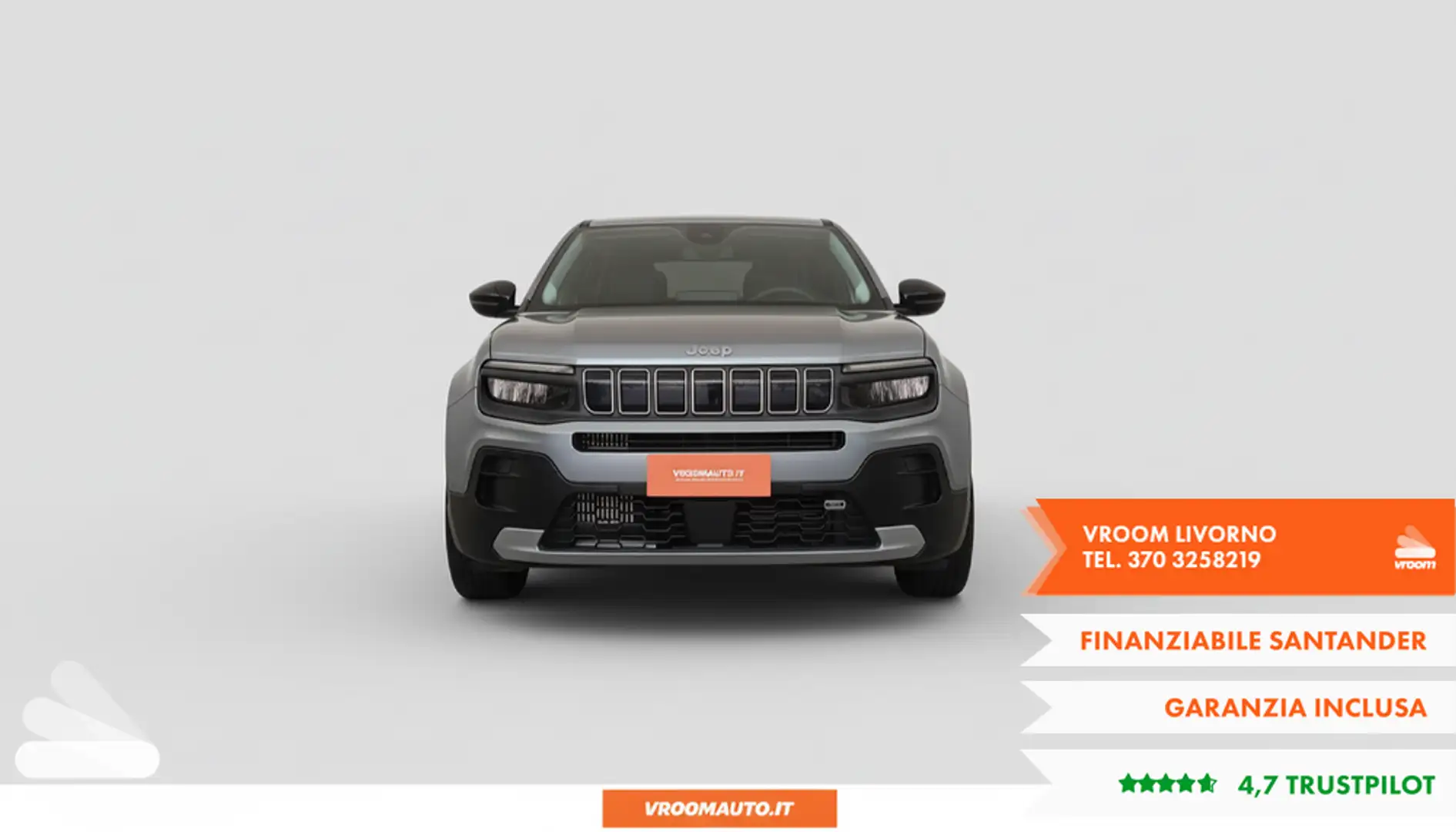 Jeep Avenger Avenger 1.2 Turbo 100 CV Altitude Grigio - 2