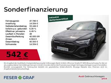 Sportback 50 S Line Leder,LED,Navi,Kameras,Sportsi