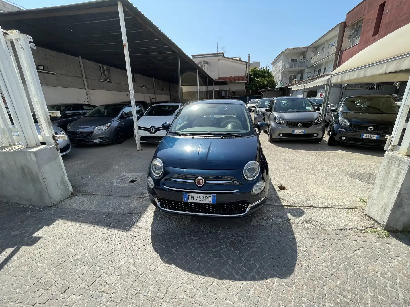 Fiat 500 500 1.2 easypower Lounge Gpl 69cv E6 Blu/Azzurro - 1