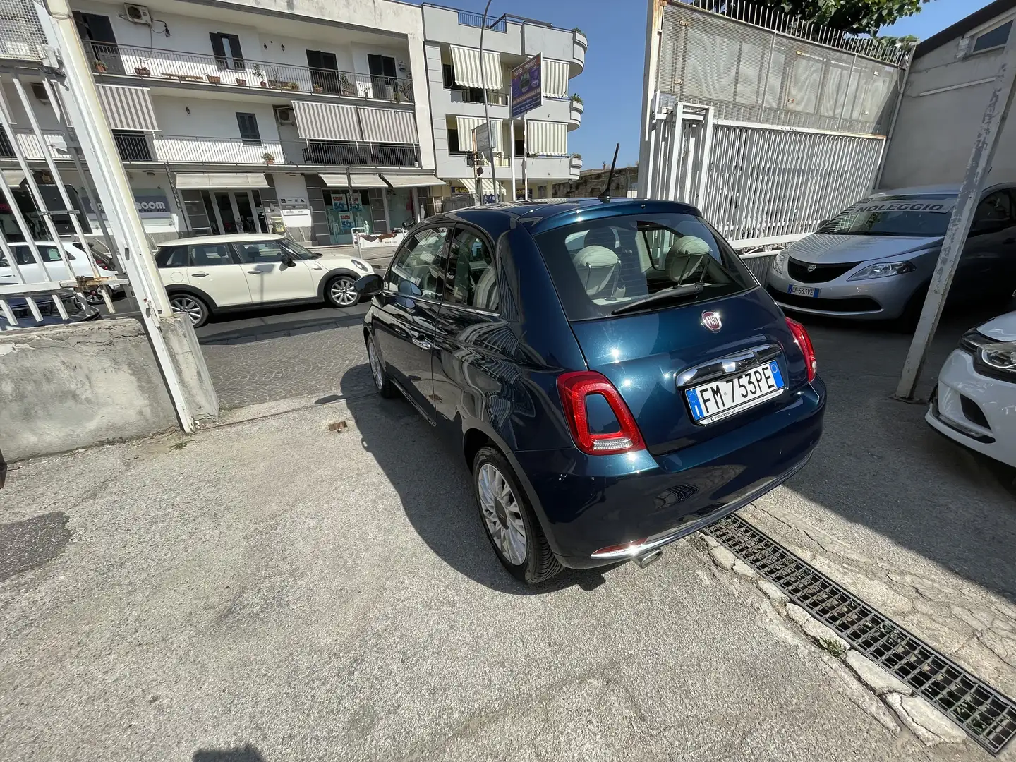 Fiat 500 500 1.2 easypower Lounge Gpl 69cv E6 Blu/Azzurro - 2
