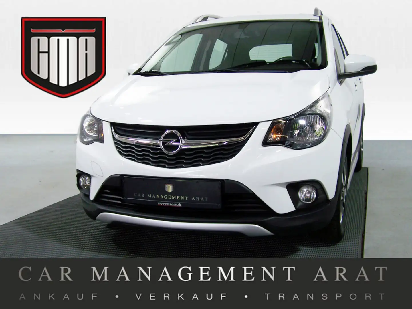 Opel Karl Rocks 1.0 1.HAND+CARPL+PDC+SHZ+KLIMA+5-SITZ Weiß - 1