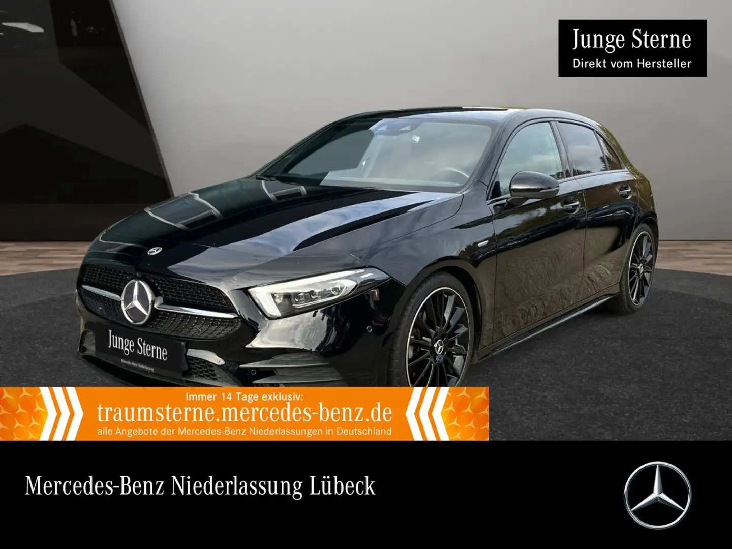 Mercedes-Benz A 200 EDITION 2020+AMG+NIGHT+360°+MULTIBEAM+TOTW Schwarz - 1