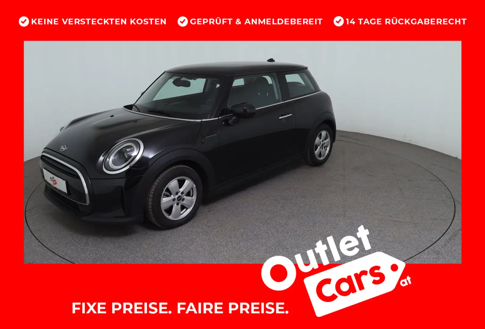 MINI Cooper Hatch Cooper Schwarz - 1