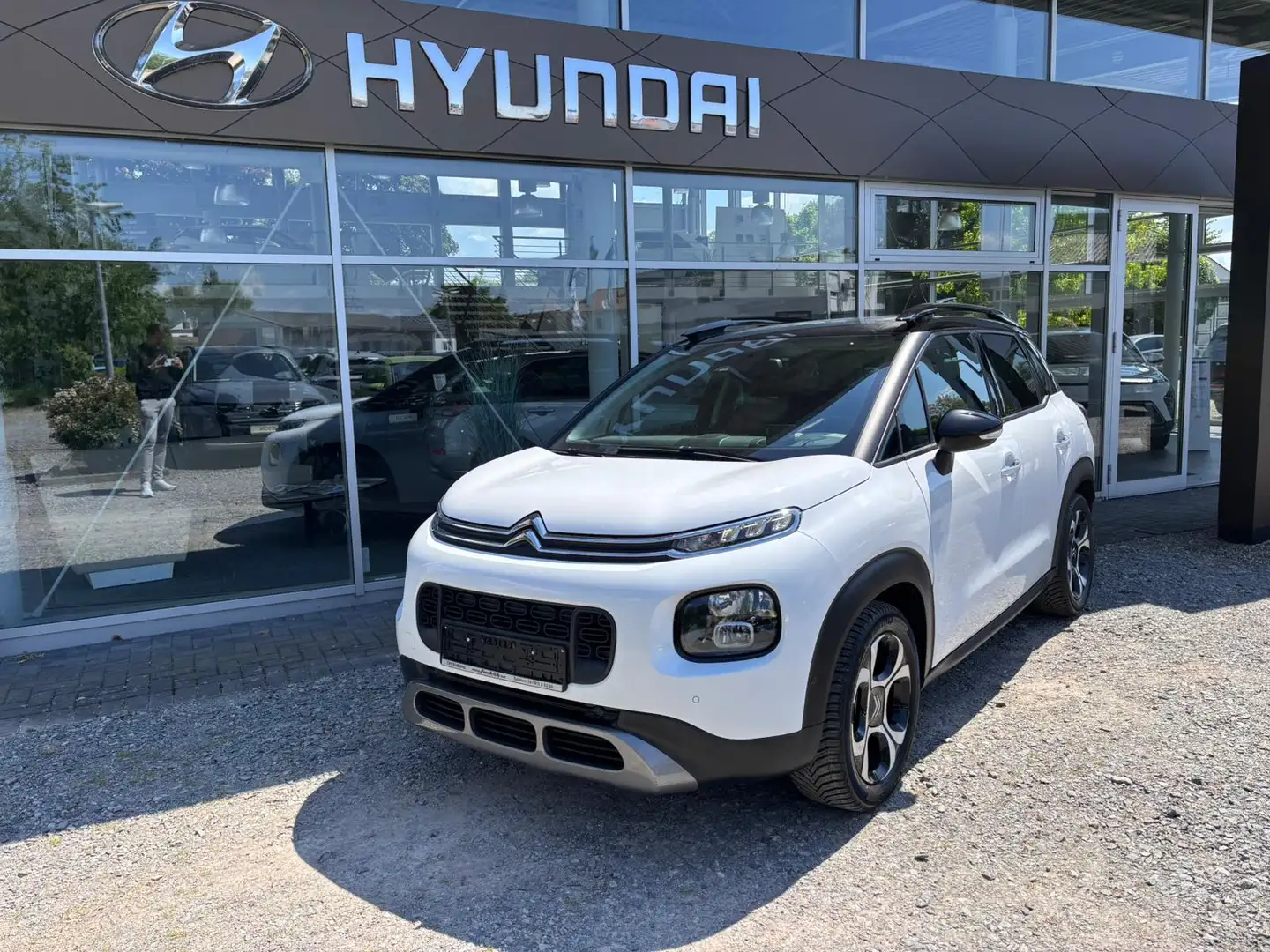 Citroen C3 Aircross mit AHK Weiß - 1