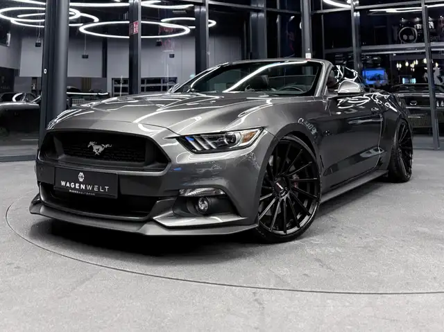 Ford Mustang GT V8 Cabrio, Sitzbelüftung, Remus, 21 Zoll