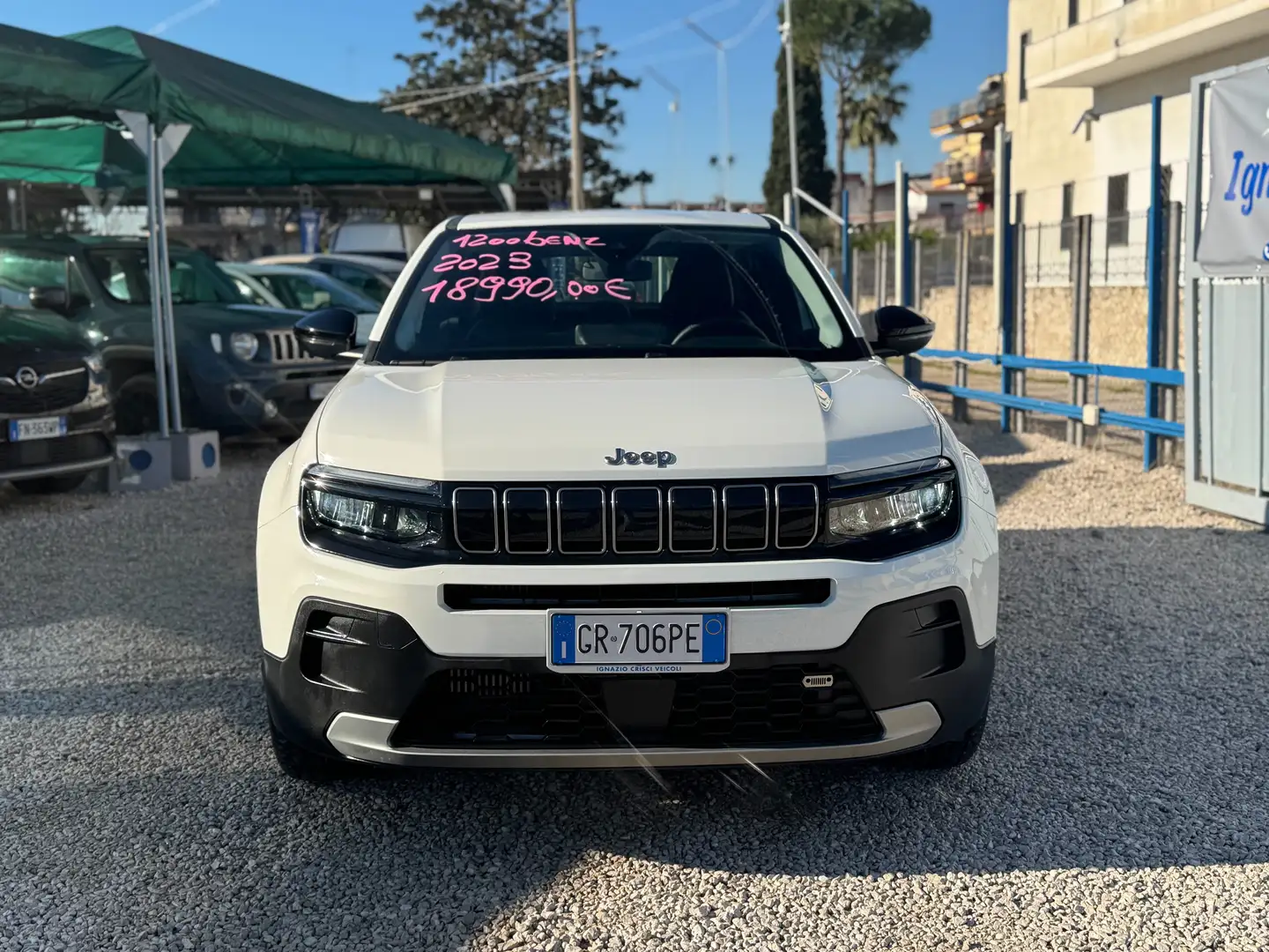 Jeep Avenger Avenger 1.2 turbo Summit fwd 100cv 1prop. nord ita Blanc - 2