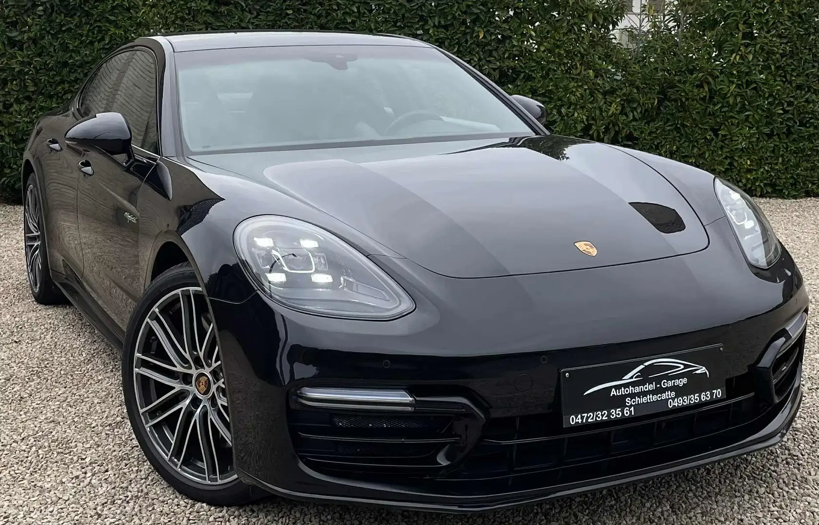Porsche Panamera Panamera 4S E-Hybrid *Pano *Carplay *Leder *Chrono Zwart - 1