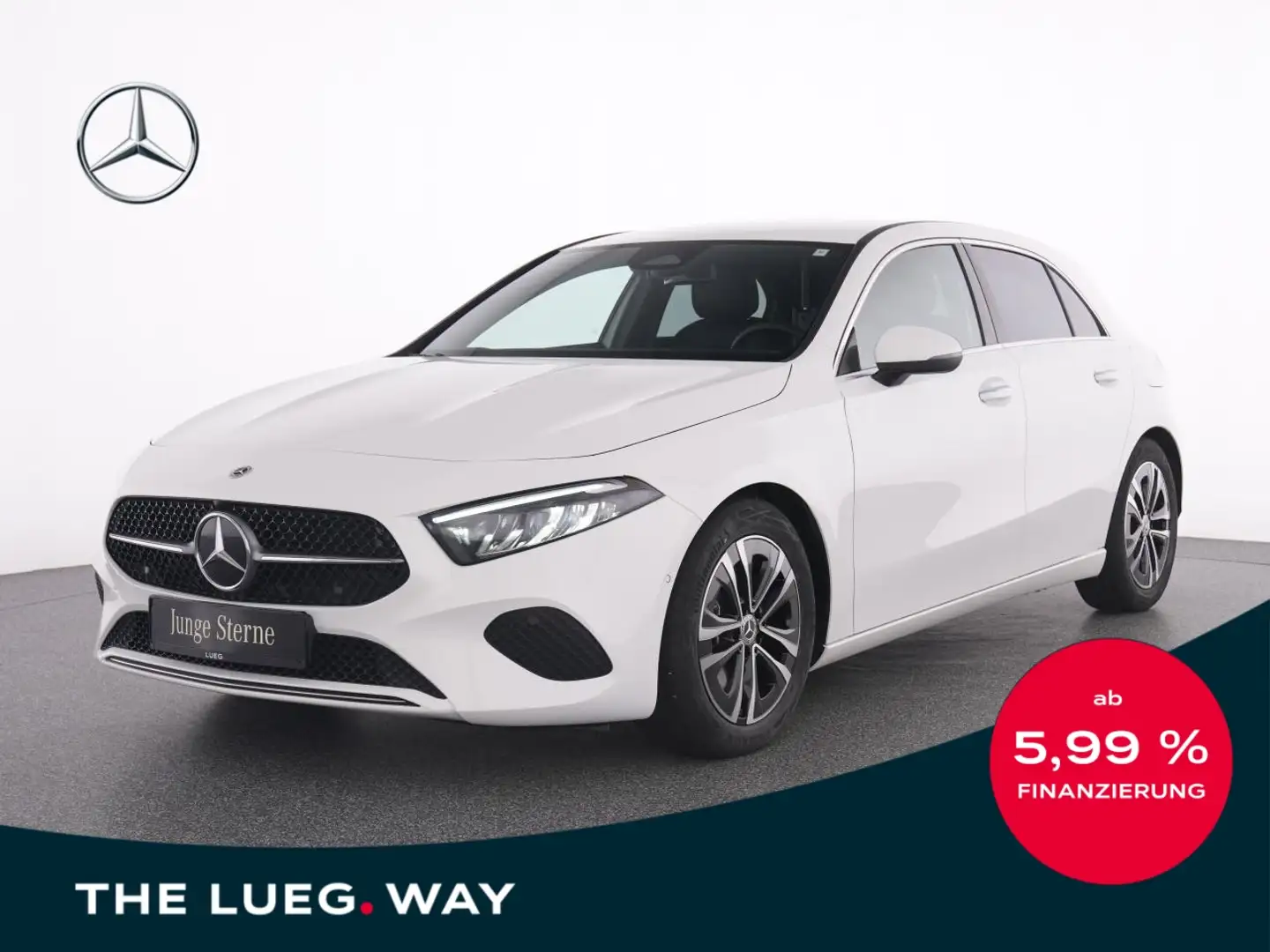 Mercedes-Benz A 220 4M Progressive+MBUX+LED-HP+Totw+RFK+KeyGo+ Alb - 1