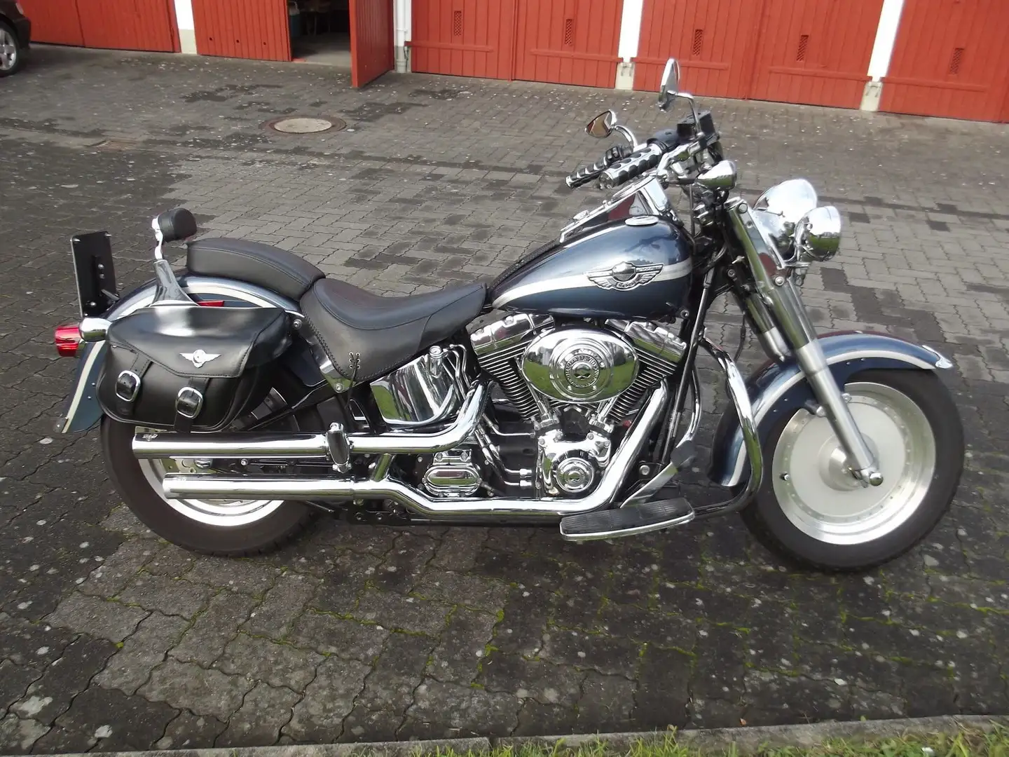 Harley-Davidson Fat Boy Mavi - 2