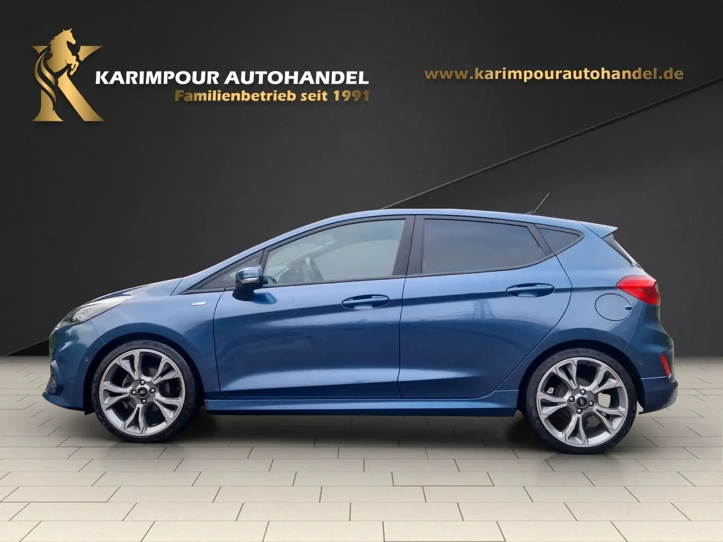 Ford Fiesta ST-Line X*Nav*Pano*LED*RFK*Teilleder*EU6* Blu/Azzurro - 2