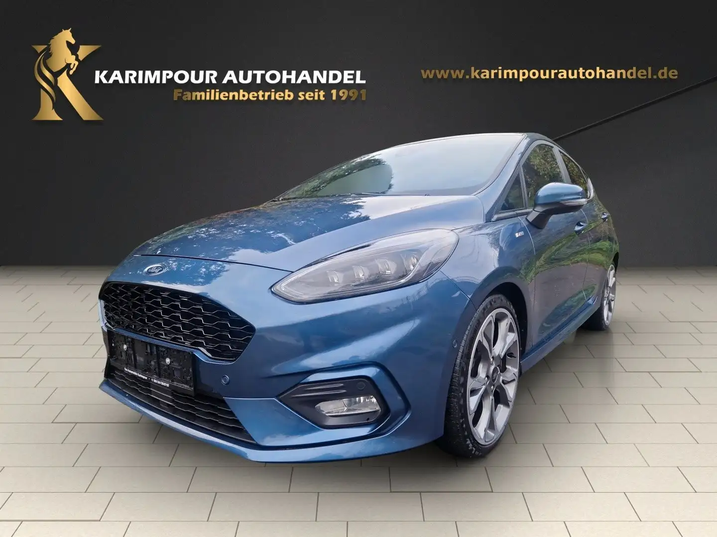 Ford Fiesta ST-Line X*Nav*Pano*LED*RFK*Teilleder*EU6* Blu/Azzurro - 1
