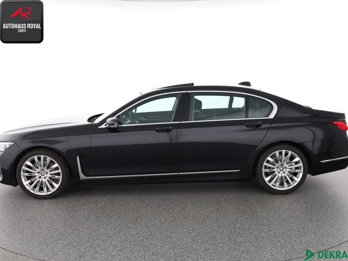 BMW 740 740 i LANG LASER,MASSAGE,HEADUP,KEYLESS,SOFCLOSE Noir - 2