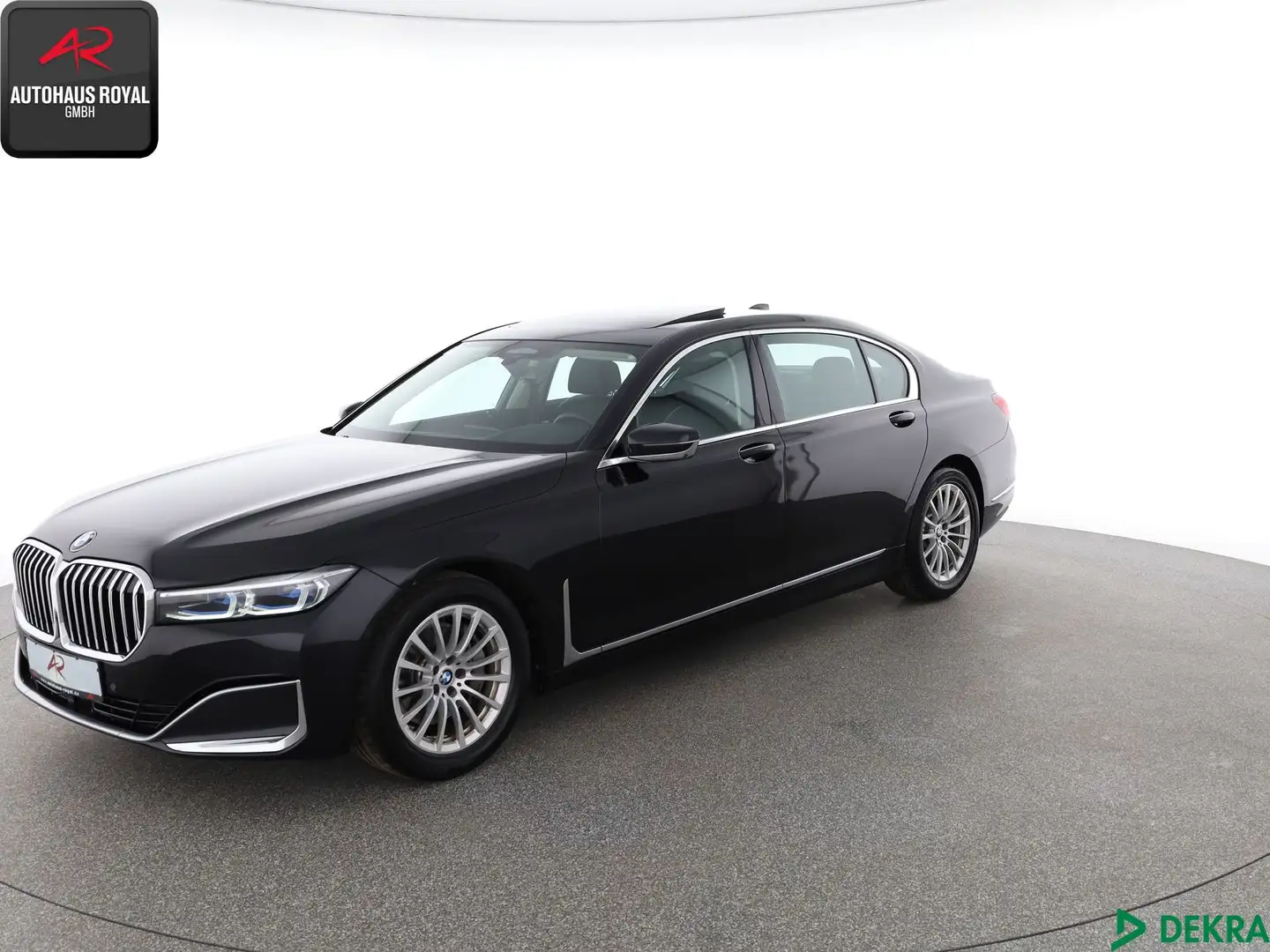 BMW 740 740 i LANG LASER,MASSAGE,HEADUP,KEYLESS,SOFCLOSE Schwarz - 1