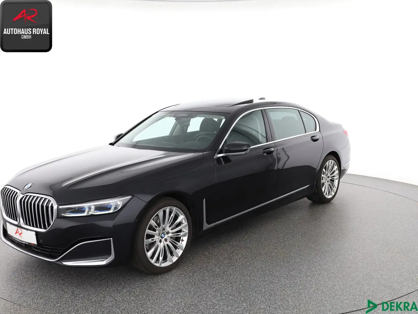 BMW 740 740 i LANG LASER,MASSAGE,HEADUP,KEYLESS,SOFCLOSE Noir - 1