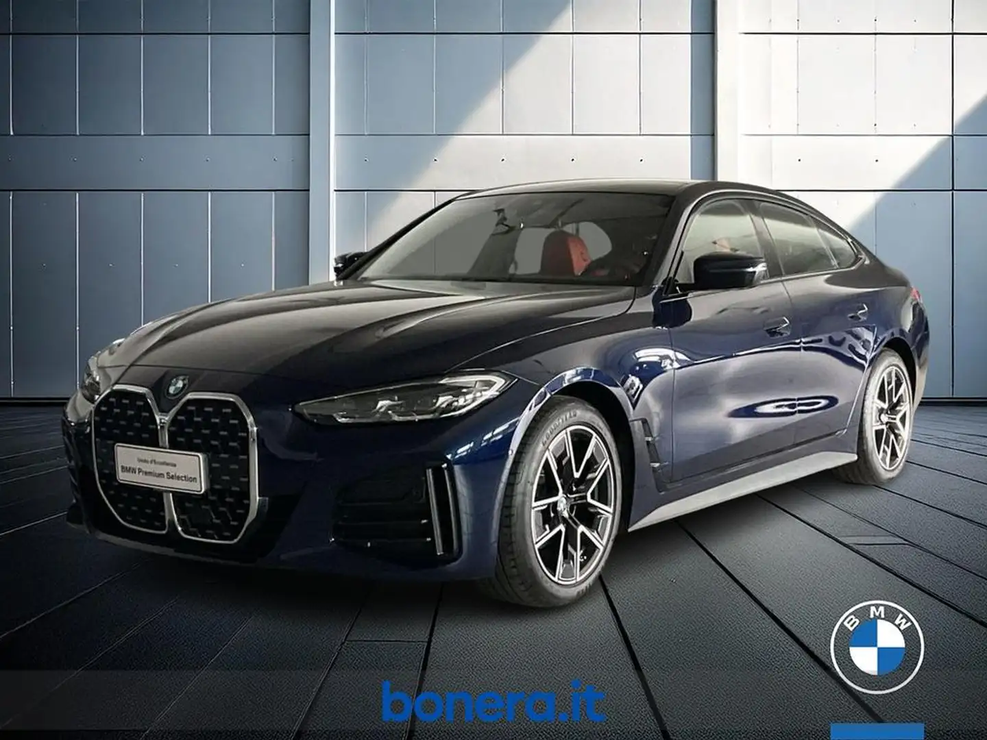 BMW 420 d Gran Coupe mhev 48V xdrive Msport auto Bleu - 1