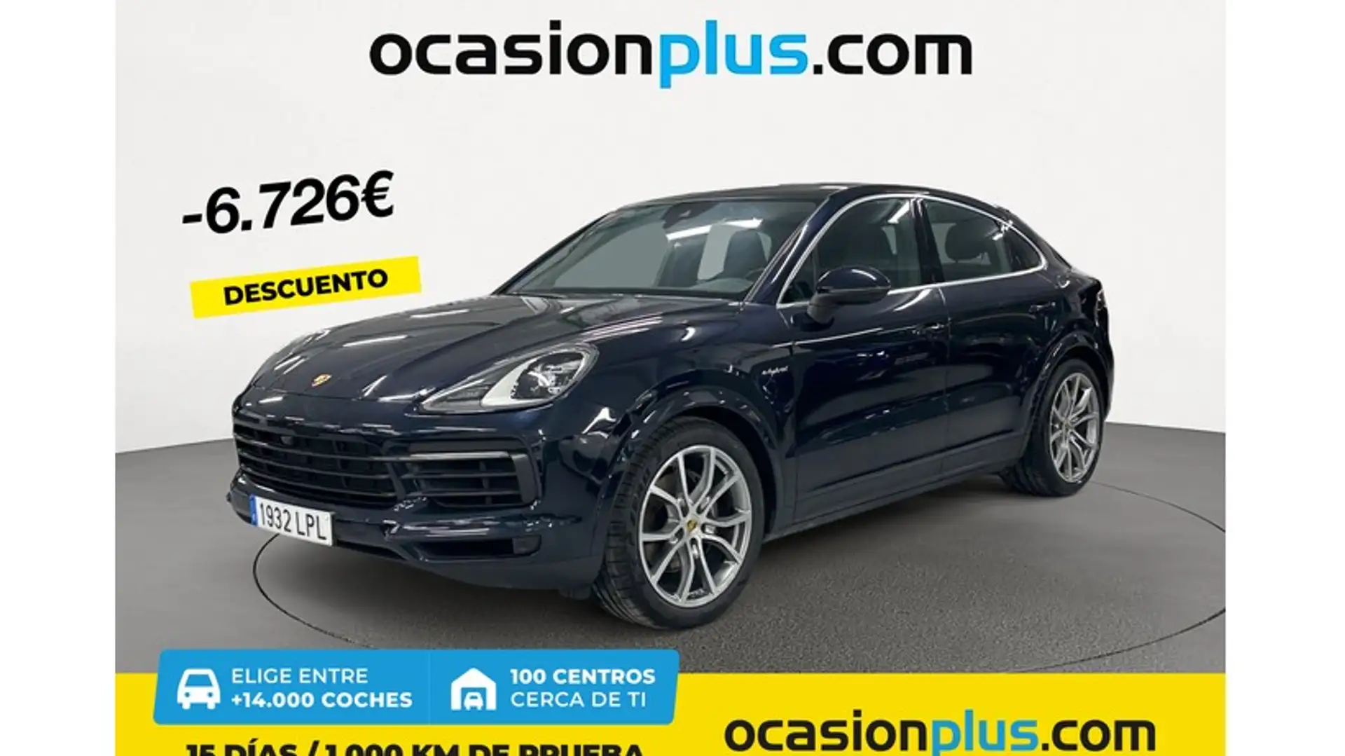 Porsche Cayenne E-Hybrid Coupé Aut. Albastru - 1
