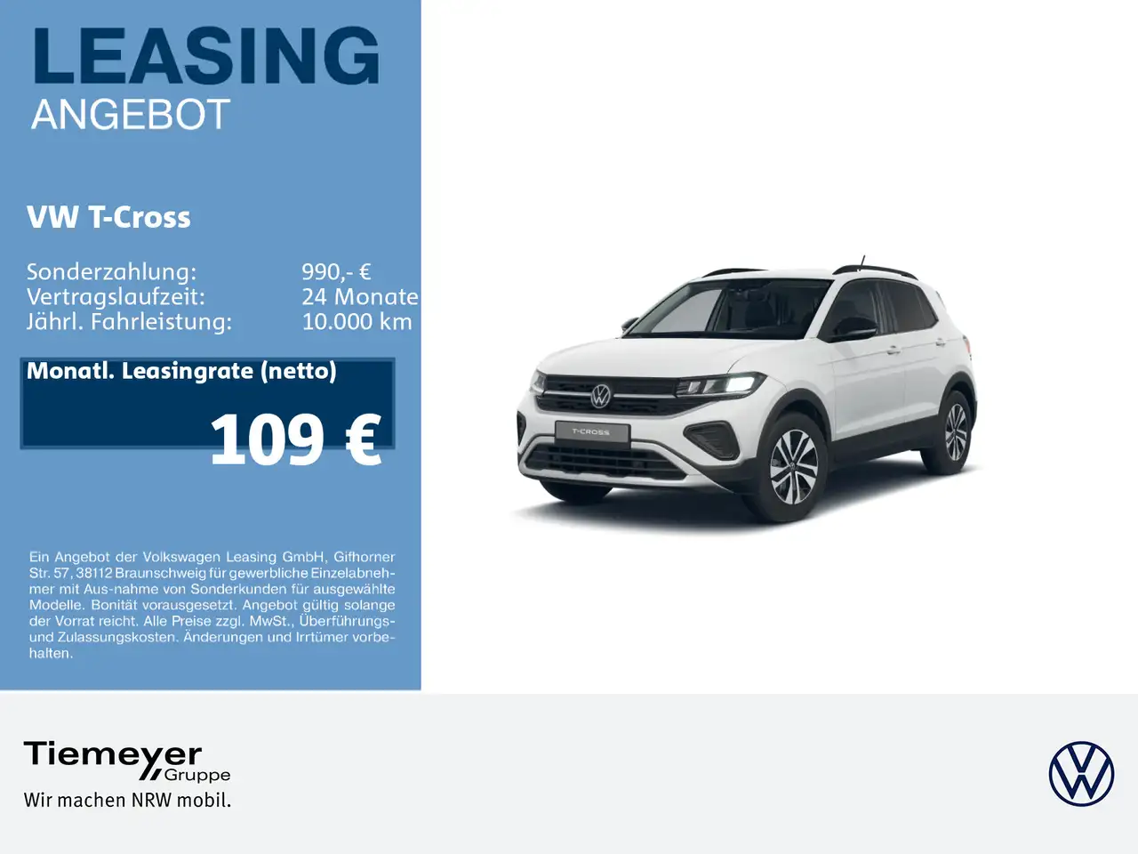 Volkswagen T-Cross 1.0 TSI ENERGY LIFE REAR VIEW NAVI SITZH — photo 1 of 14