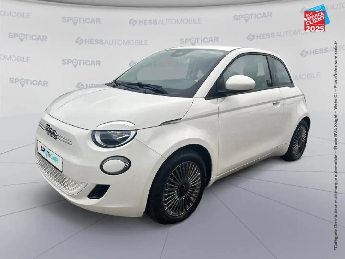 Fiat 500e e 118ch Icône Blanc - 1