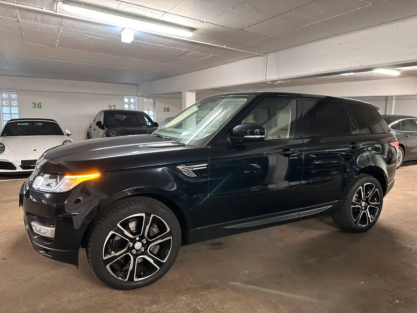 Land Rover Range Rover Sport SDV6 Hybrid HSE *Panorama* Schwarz - 2
