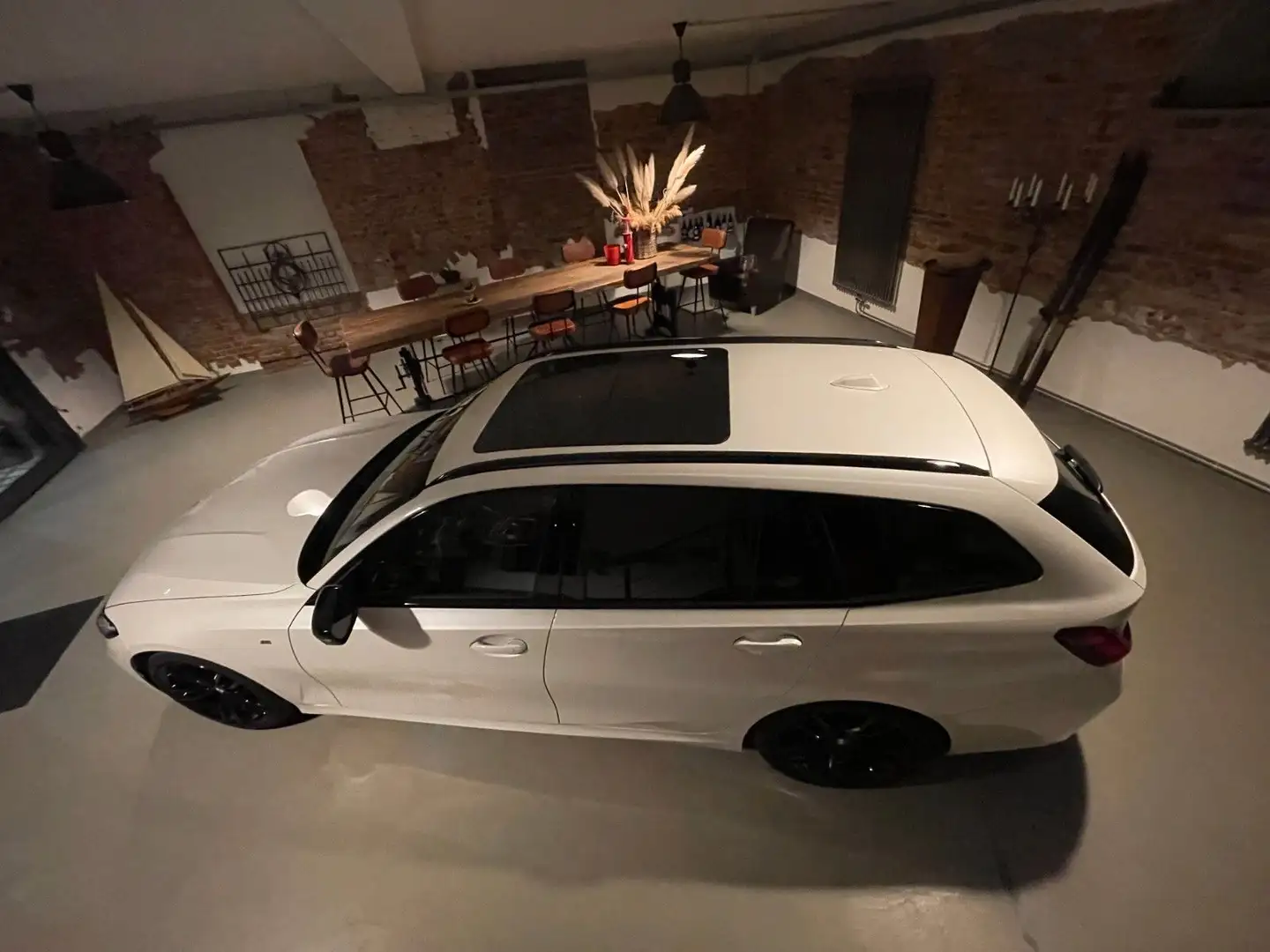 BMW 320 d xDrive M Sport Individual Vollleder NP 86T€ Blanc - 2