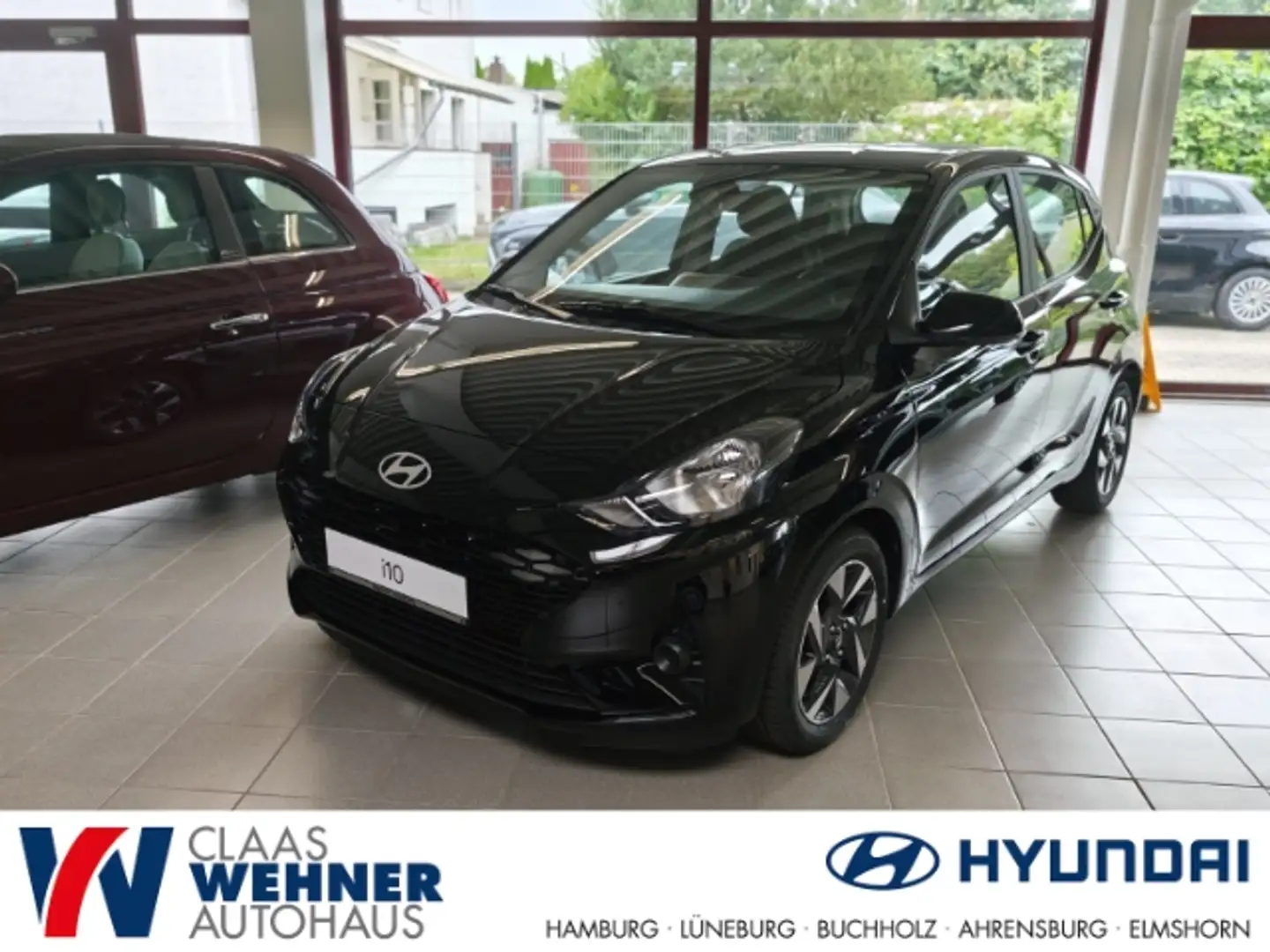 Hyundai i10 Hyundai i 10 FL (MY25) 1.0 Benzin (63 PS) 5-AMT 2W Schwarz - 1