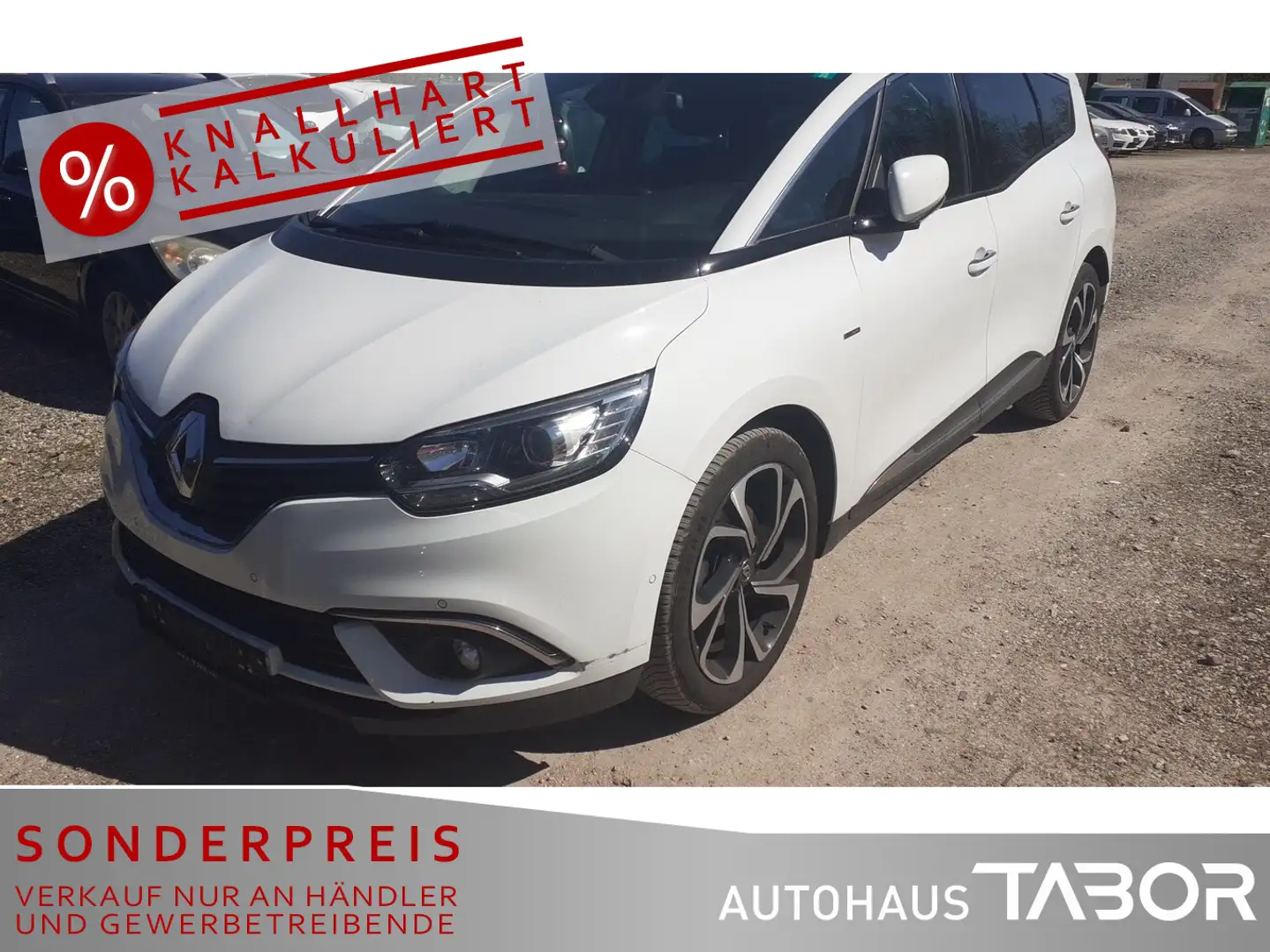 Renault Grand Scenic 1.2 TCe 130 BOSE AHK Massage Navi Weiß - 1
