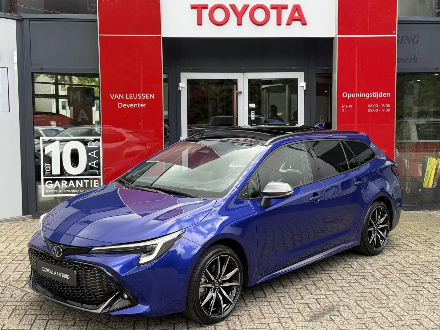 Toyota Corolla Touring Sports Hybrid 180 GR Sport NIEUW UIT VOORR Bleu - 1