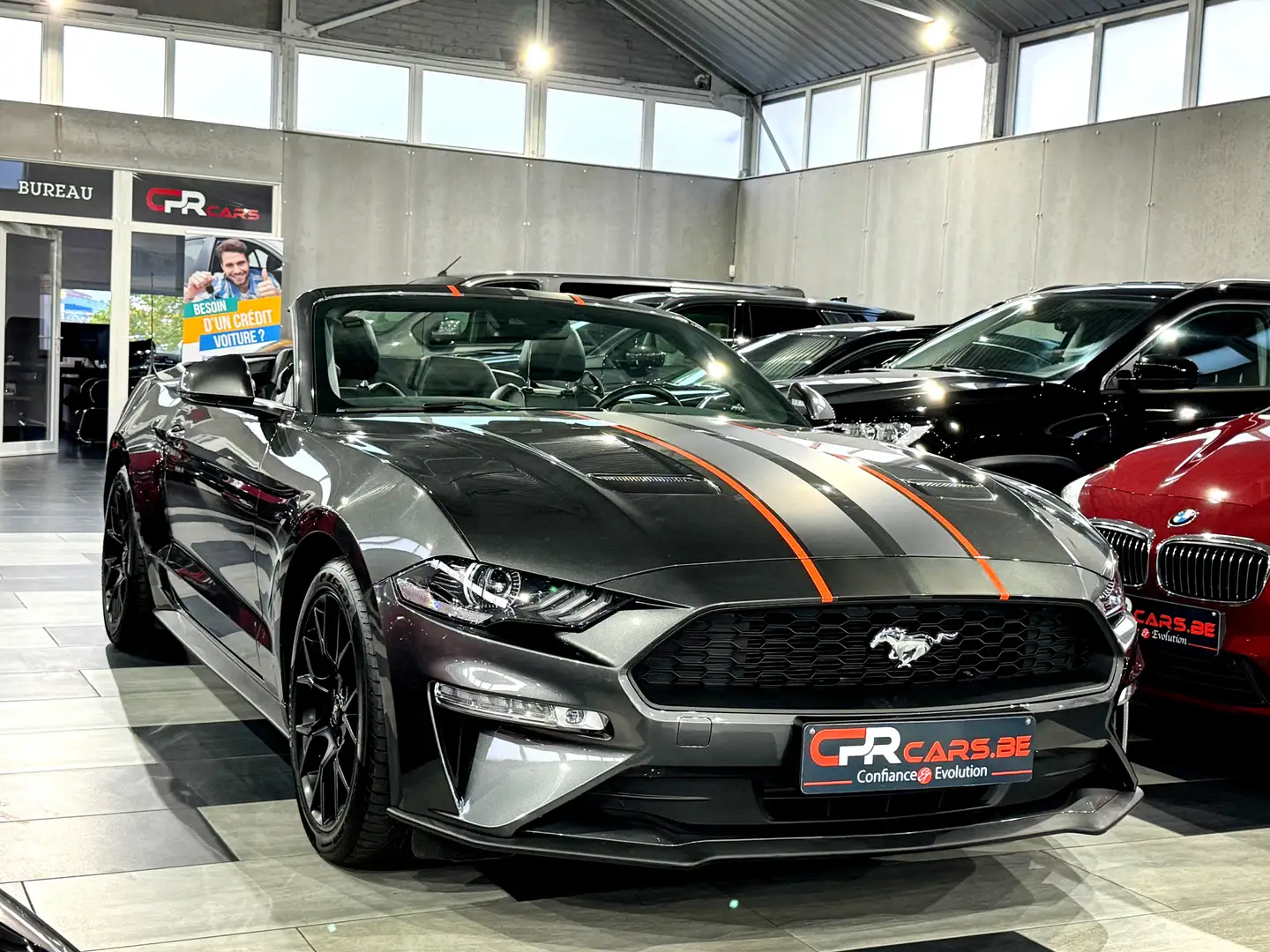 Ford Mustang 2.3 EcoBoost // RESERVER // RESERVED // Grijs - 2