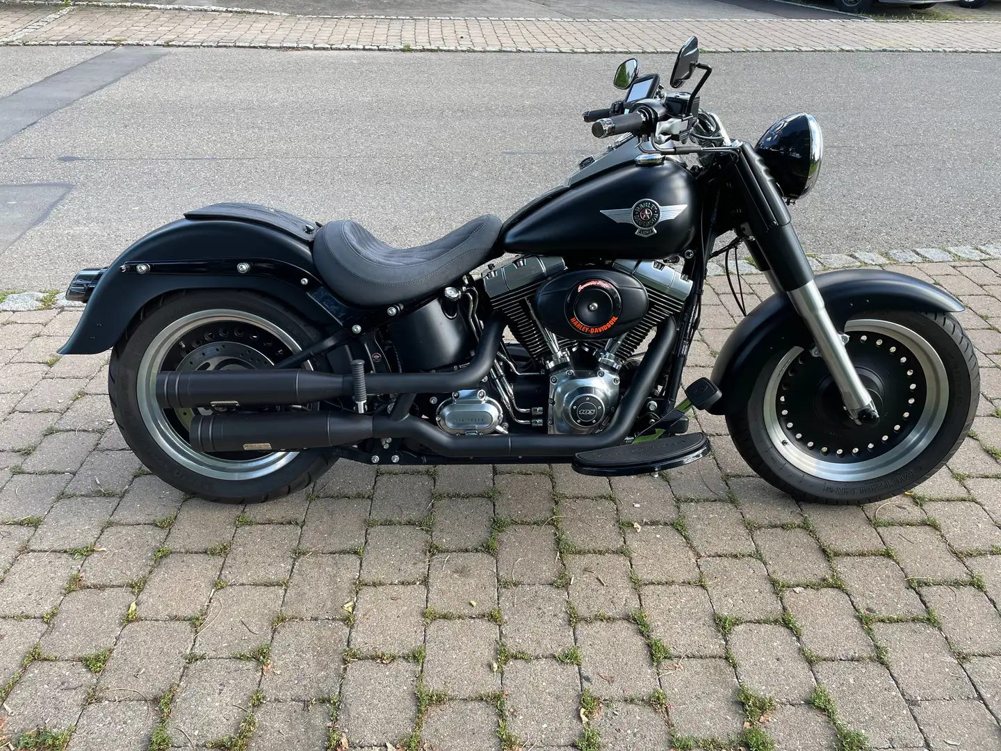 Harley-Davidson Fat Boy Fekete - 1