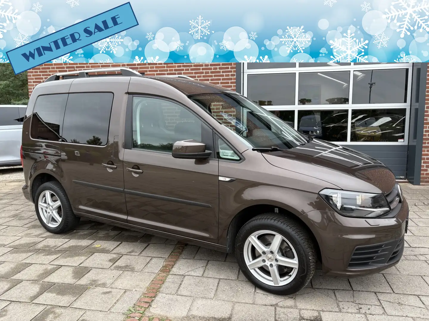 Volkswagen Caddy Combi 1.4 TSI Trendline BTW AUTO! 92kw DSG Life ( Brun - 1