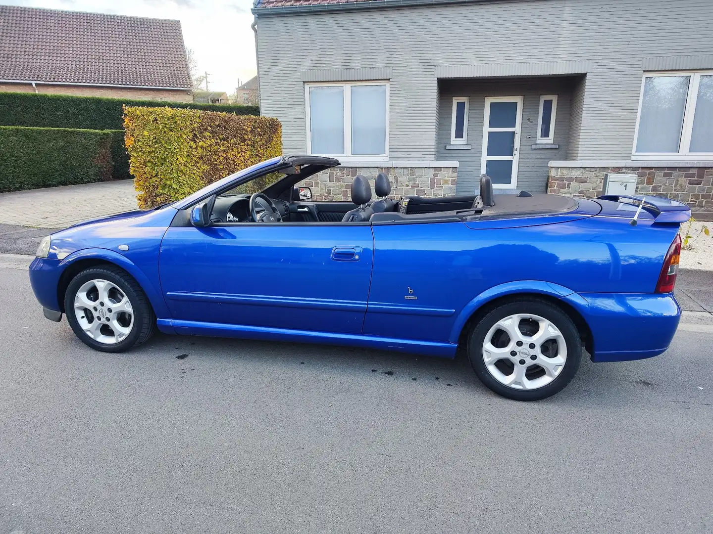 Opel Astra 2.2ess cuir gps carnet bertone cabriolet ctok Azul - 1