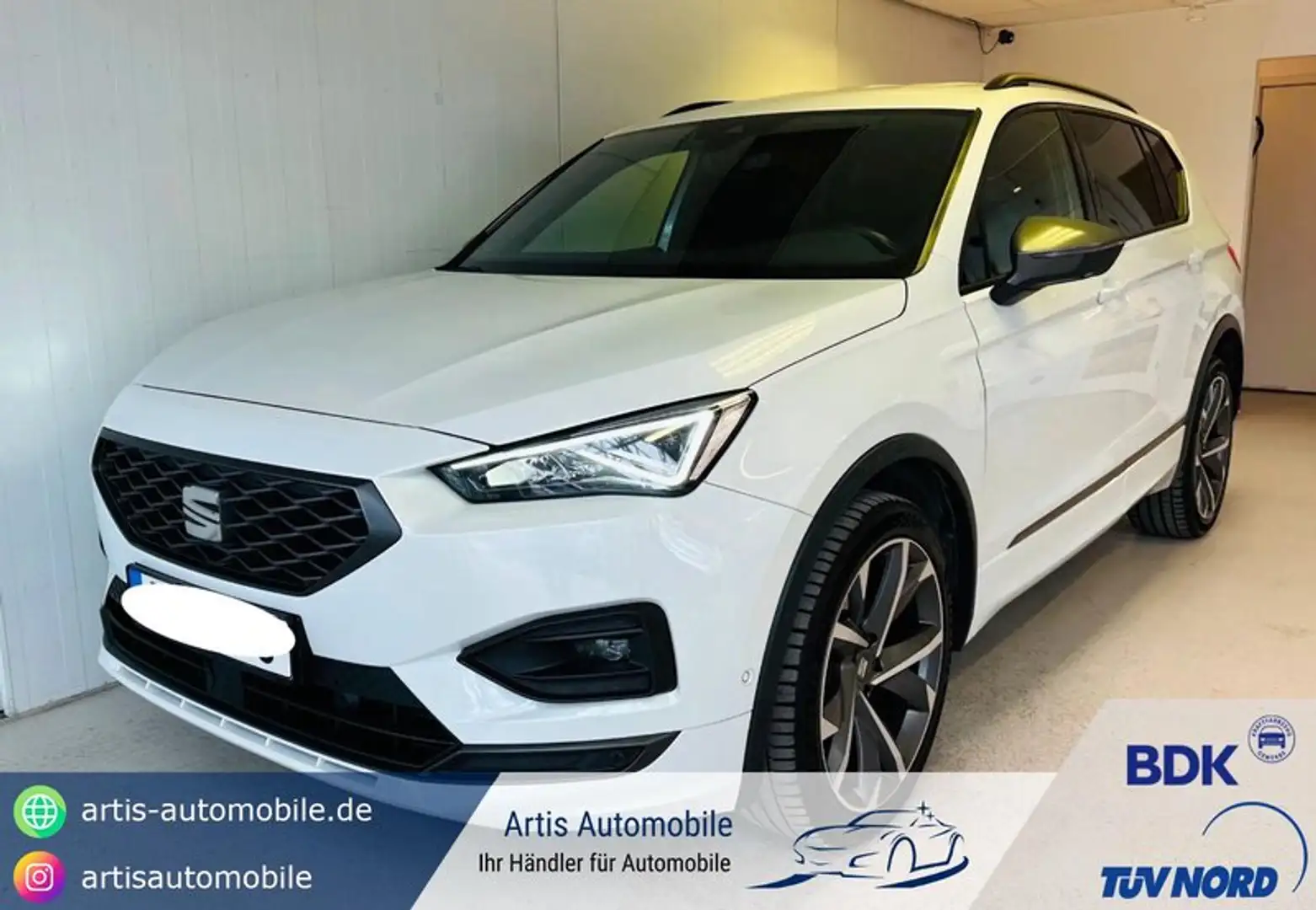 SEAT Tarraco FR 4Drive 7-SITZER*KAMERA*AHK*CARPLAY Blanco - 1
