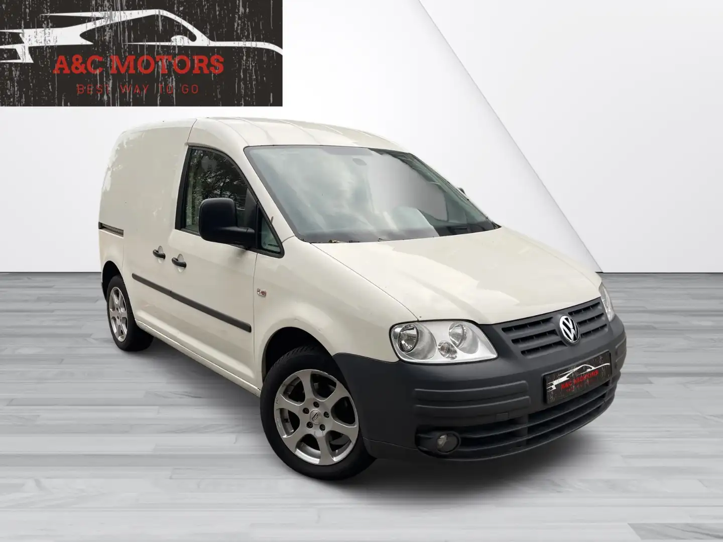 Volkswagen Caddy 1.9 TDi BlueMotion DPF Blanc - 2
