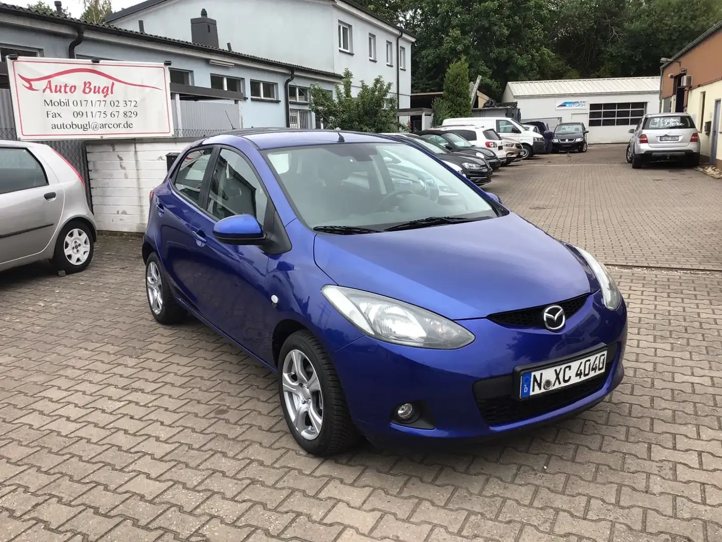 Mazda 2 Lim. 1.4 CD Independence+Klima+Alu Blauw - 2