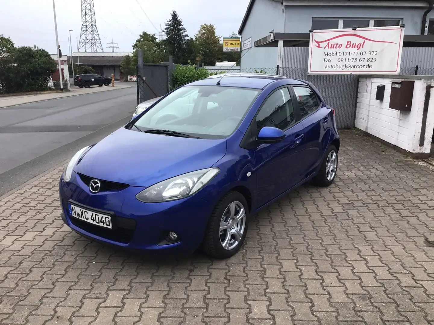 Mazda 2 Lim. 1.4 CD Independence+Klima+Alu Blauw - 1