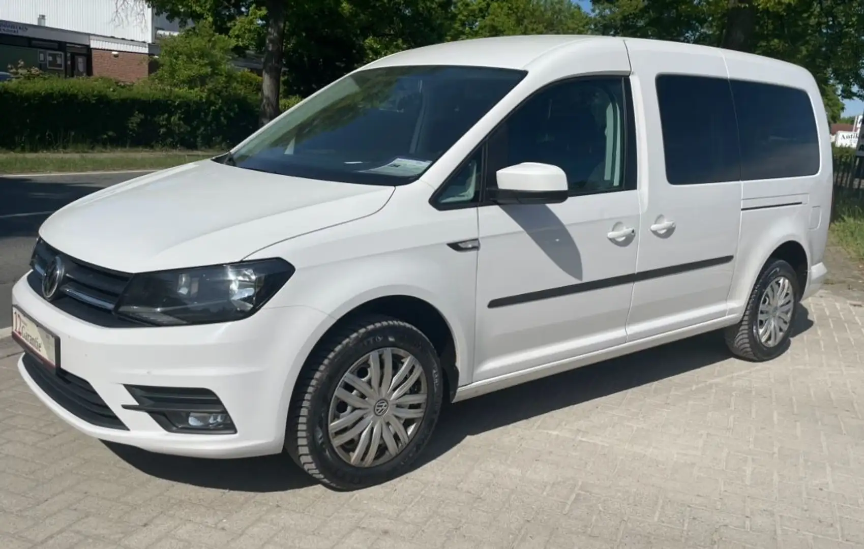 Volkswagen Caddy PKW Maxi Trendline BMT DSG Blanc - 1